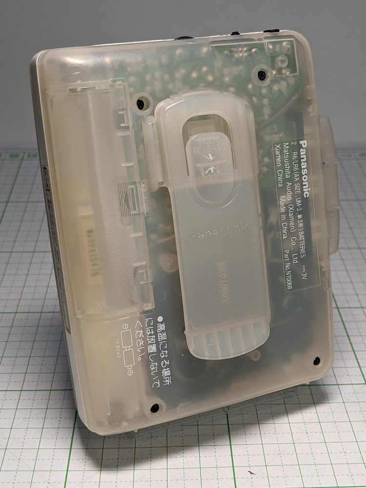 Panasonic カセットプレーヤー RQ-CW03 音質良好 整備品