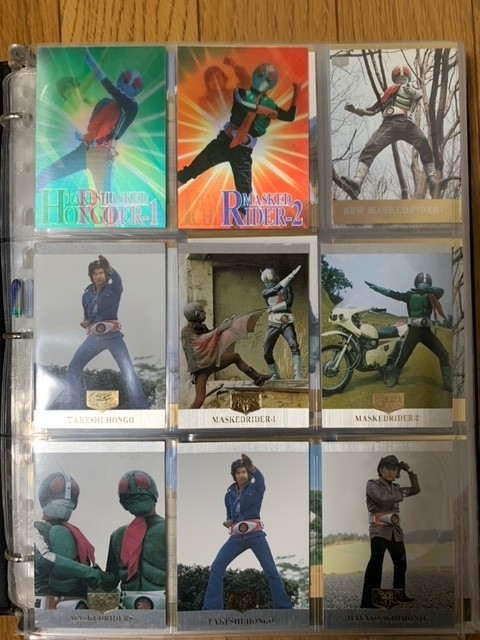 アマダ(AMADA)仮面ライダーカード1号 アマダ 2号編第2弾ノーマルコンプ