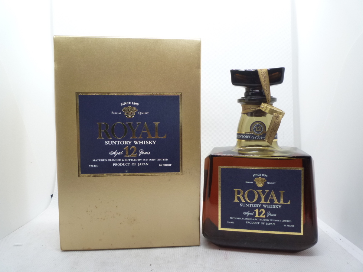 ROYAL 12年 サントリー ローヤル 未開栓 Suntory 古酒1000円スタート