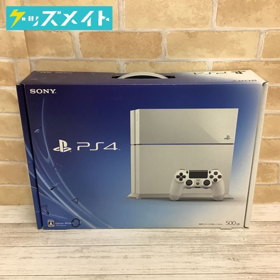 現状】PS4 本体 CUH-1100A B02 グレイシャーホワイト 500GB 