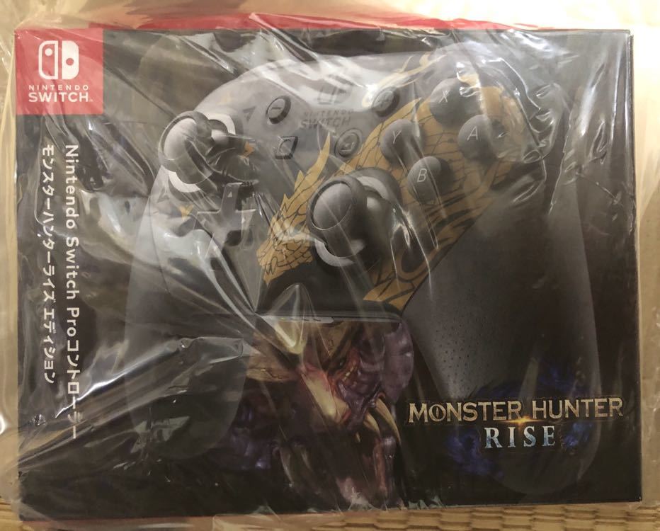 新品・未開封Proコントローラー モンスターハンターライズ:サン