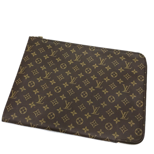 LOUISVUITTON モノグラム ポッシュドキュマン セカンドバッグ TH0960 保存袋 保存箱付き ルイヴィトン