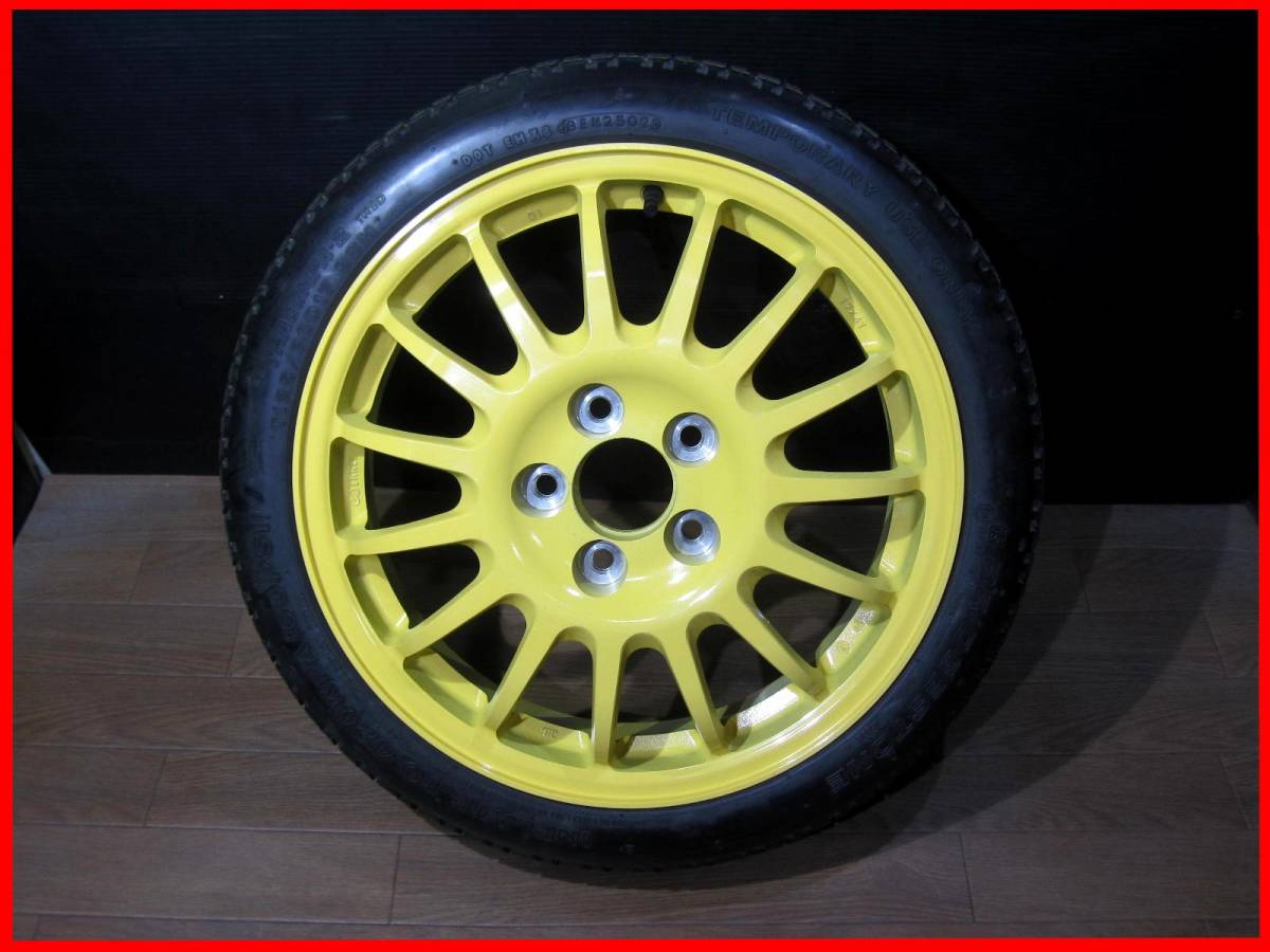 ★【即決】マツダ RX-7 スペアタイヤ テンパータイヤ 17X4T+40 応急タイヤ 純正★送料:全国一律1800円(北海道2500円)(沖縄、離島発送不可)