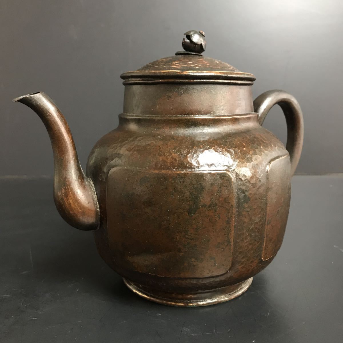 静岡】673W 黄銅製 鴛鴦 置物 幅26㎝ ia | 高岡銅器 time 檜屋美術館