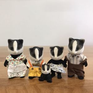 未使用 アナグマファミリー 赤ちゃん UK版 海外 シルバニアファミリー  