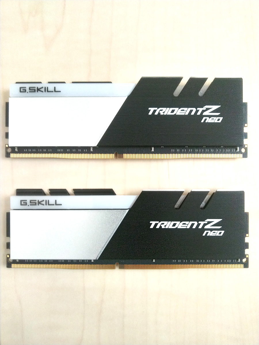 G.Skill F4-3600C16D-32GTZNC [DDR4 PC4-28800 16GB 2枚組] メモリ