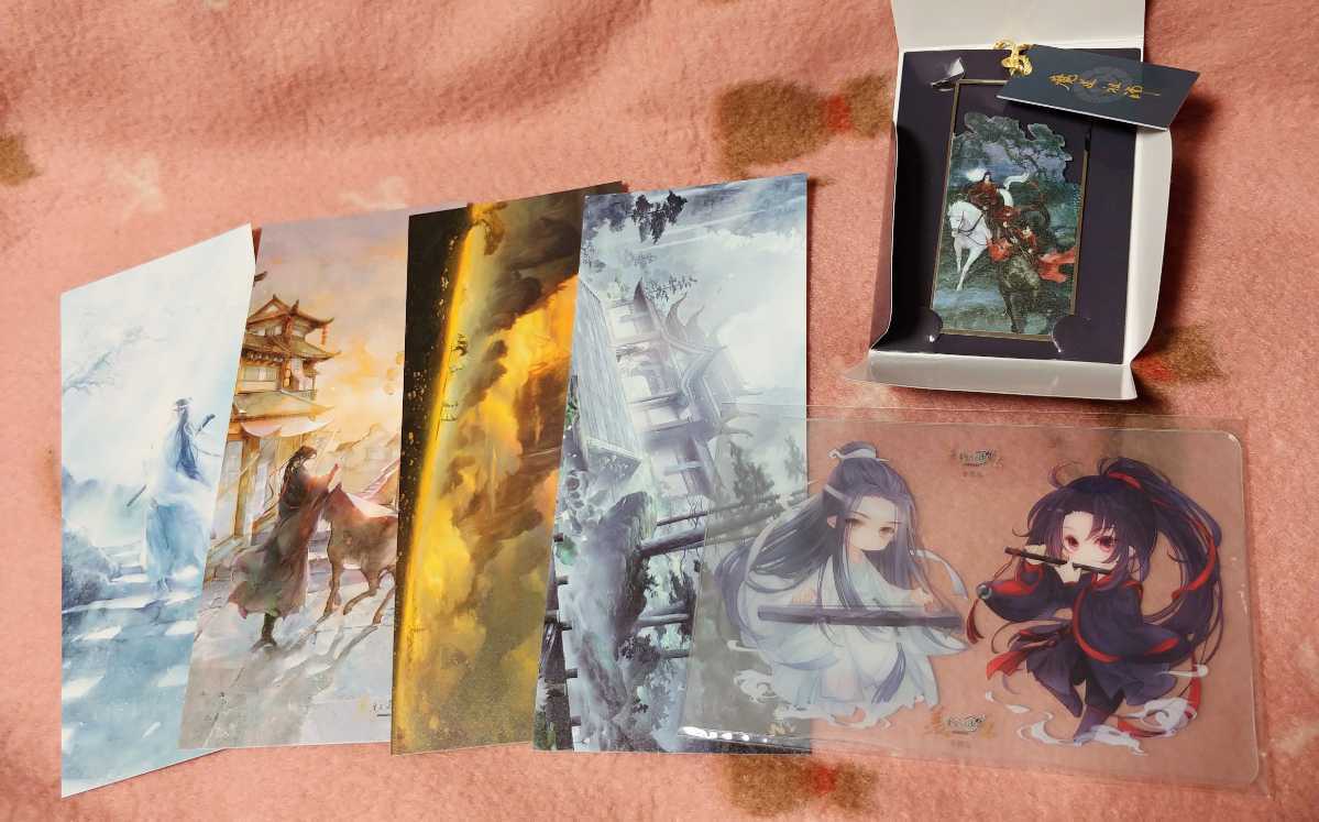 【魔道祖師】設定資料集 新品未開封 正規品 初回特典付_4