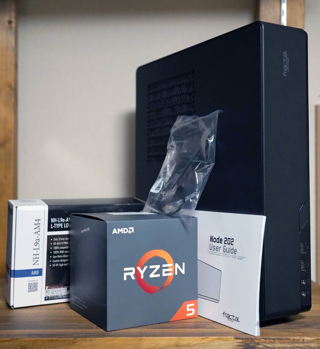【ジャンク扱い】AMD Ryzen5 1600AF / 32GB / 256GB(M.2) / GT710 1GB / 450W / Node202【ＯＳなし】