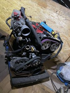 4AG 売り切り 実動 4ag エンジン本体 ae86前期 補器類付き ハチロク 