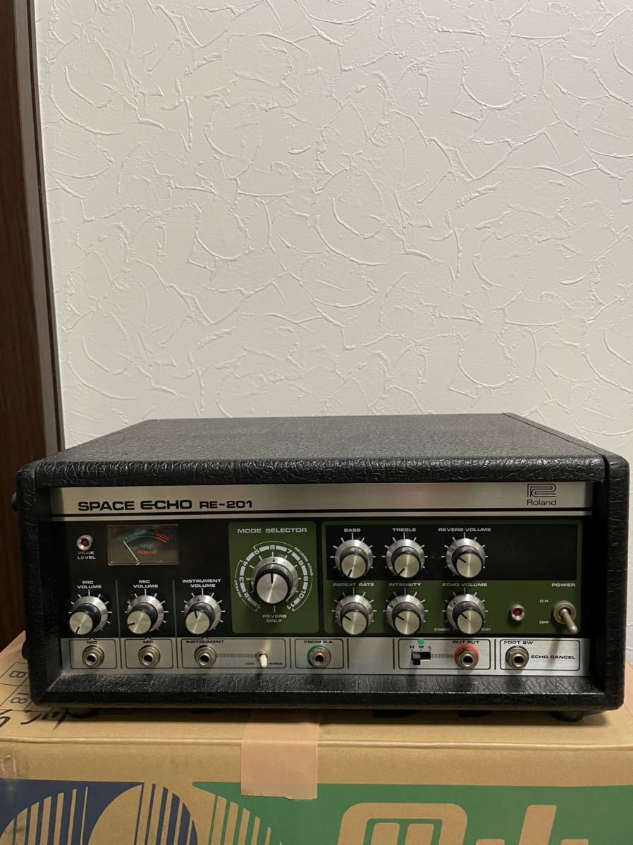 【新作登場，送料無料】 Roland ローランド SPACE ECHO RE-201 完動品 み(エフェクター)｜売買されたオークション情報、yahooの商品情報をアーカイブ公開 - オークファン エフェクター