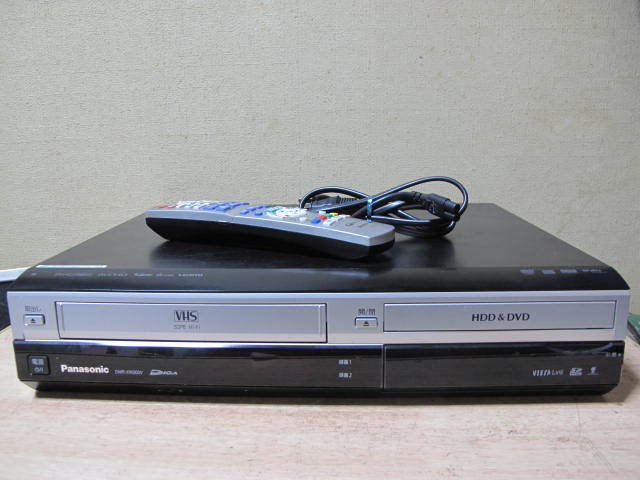 パナソニック HDD/DVD/VHSレコーダー DMR-EH75V 作動ジャンク