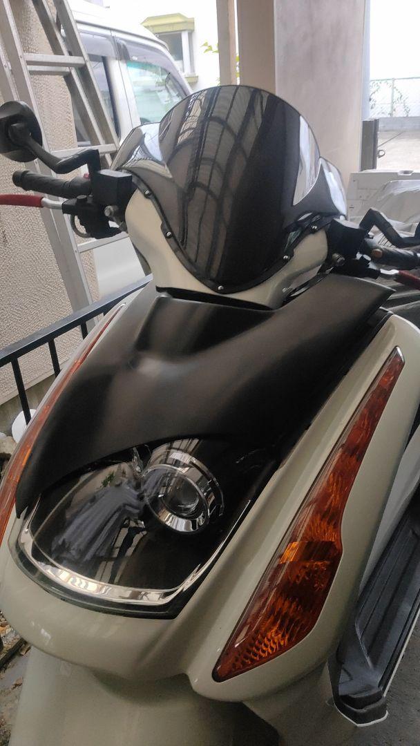 CJ47A スズキ ヘッドライト スズキジェンマ250 フロント ライトカバー