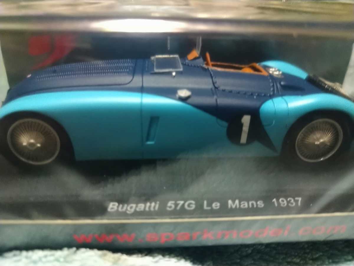 スパーク 1/43 ブガッティ 57G No.1 1937 ル・マン24時間 スパーク 1/43 ブガッティ 57G No.1 1937 ル・マン24時間 57G 0 Mans