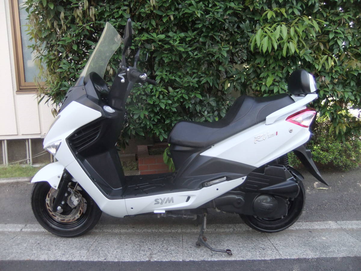 SYM RV125i 後期型(FI:インジェクションモデル)実働中古美車 