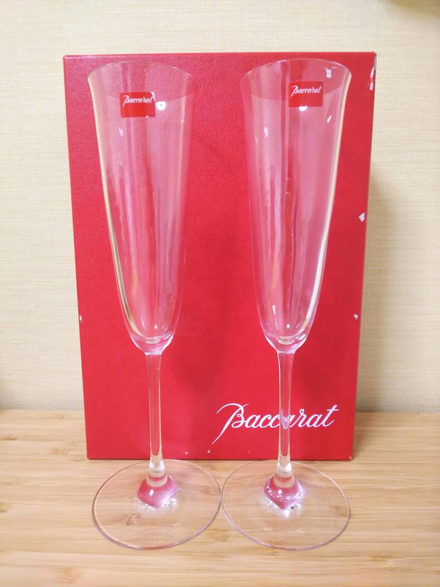 Baccarat バカラ クリスタル ペア シャンパングラス シャンパン