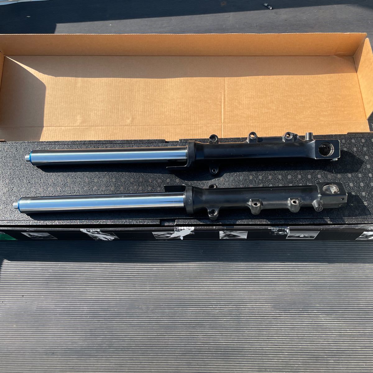 GPZ900R ZRX1200 道草道中 GPZ900RフロントZRX化・・・ フロント 