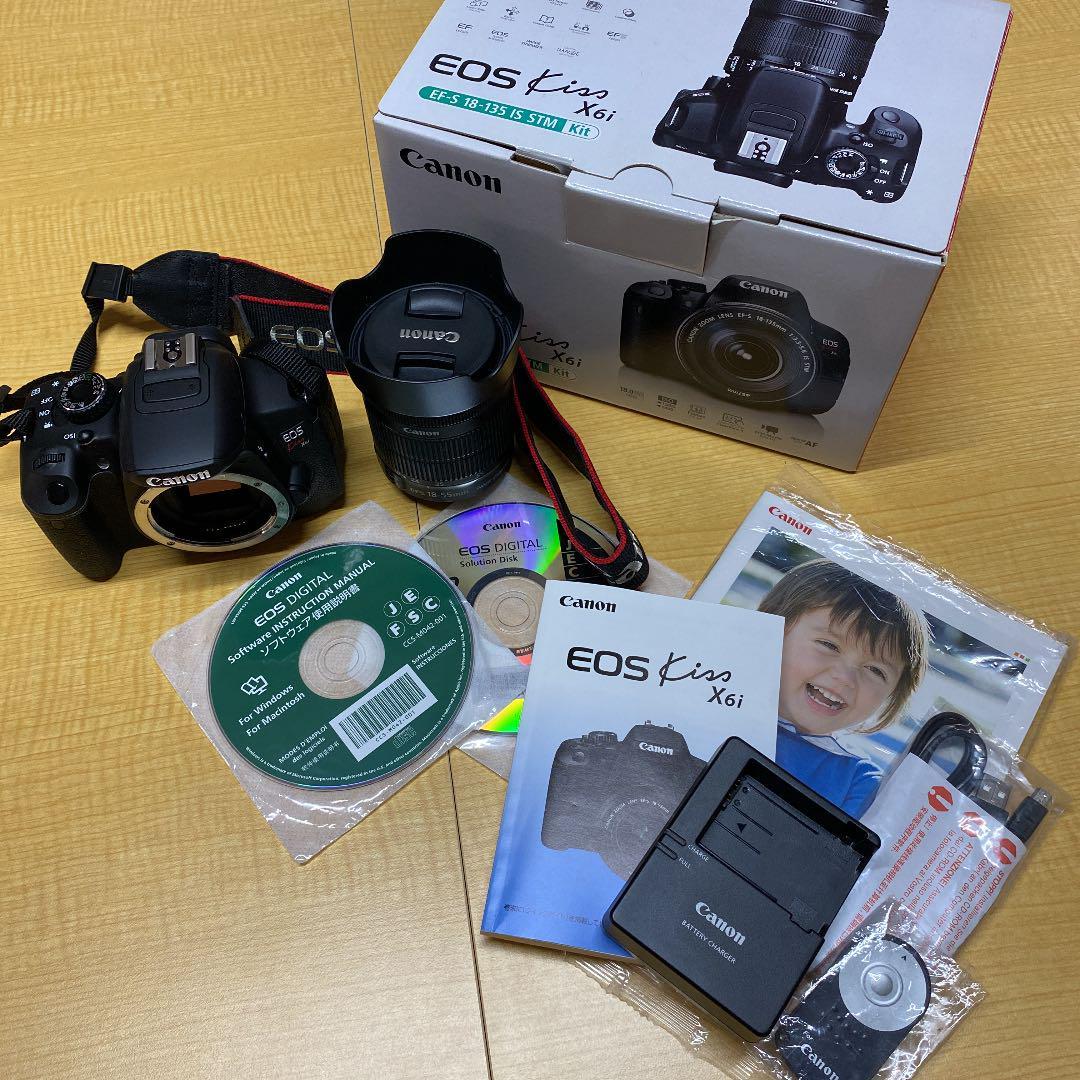 超美品】Canon EOS Kiss X6i 18-55mmレンズ