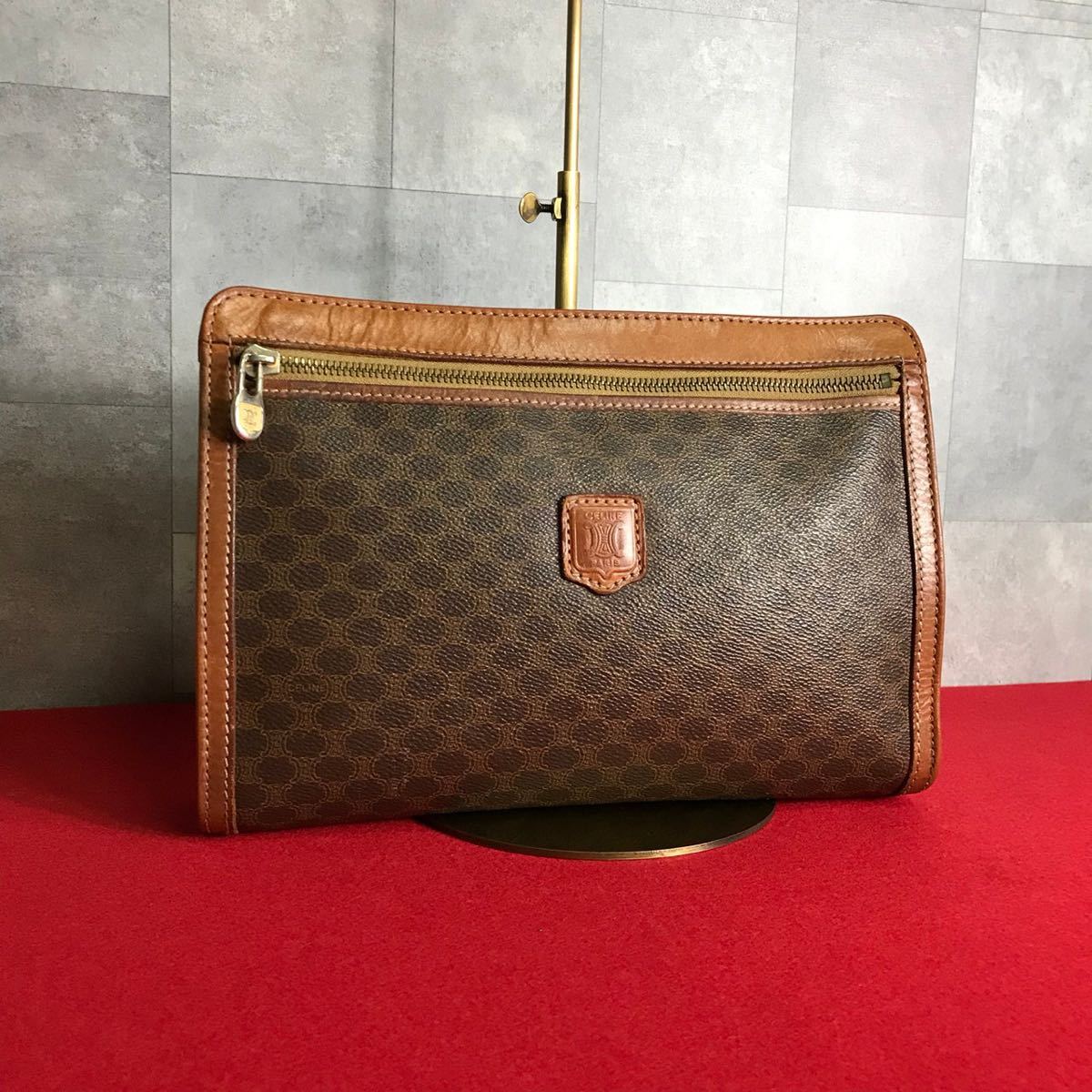 1円～極美品】CELINE セリーヌ マカダム柄 OLD オールドヴィンテージ