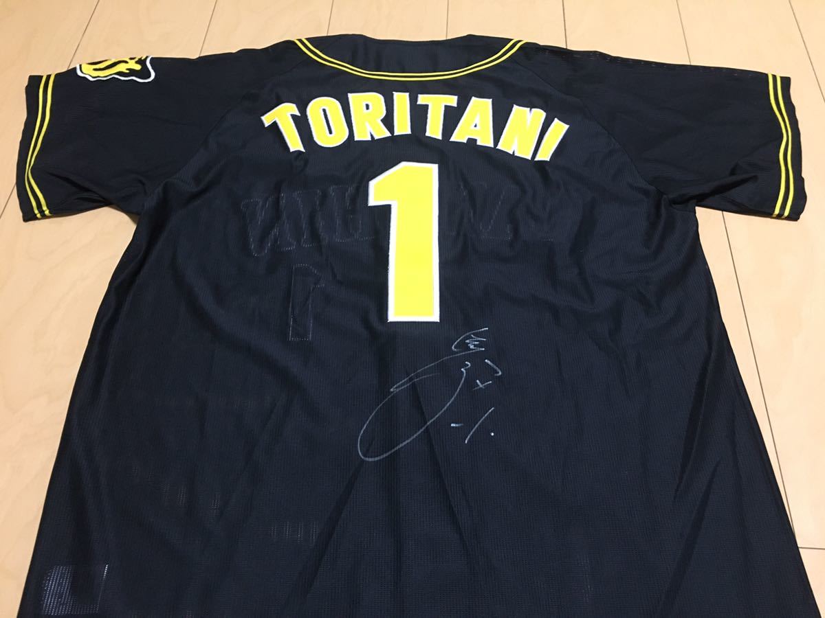 阪神タイガース 鳥谷敬 直筆サイン入りユニフォーム ビジター O 【公式