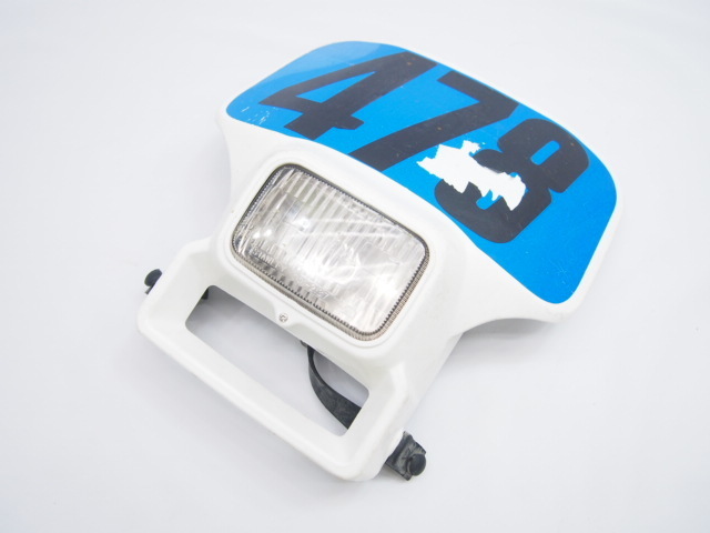 ヘッドライト付き.XLR250R.純正ライトカウル.MD20.マスク.ヘッドランプ