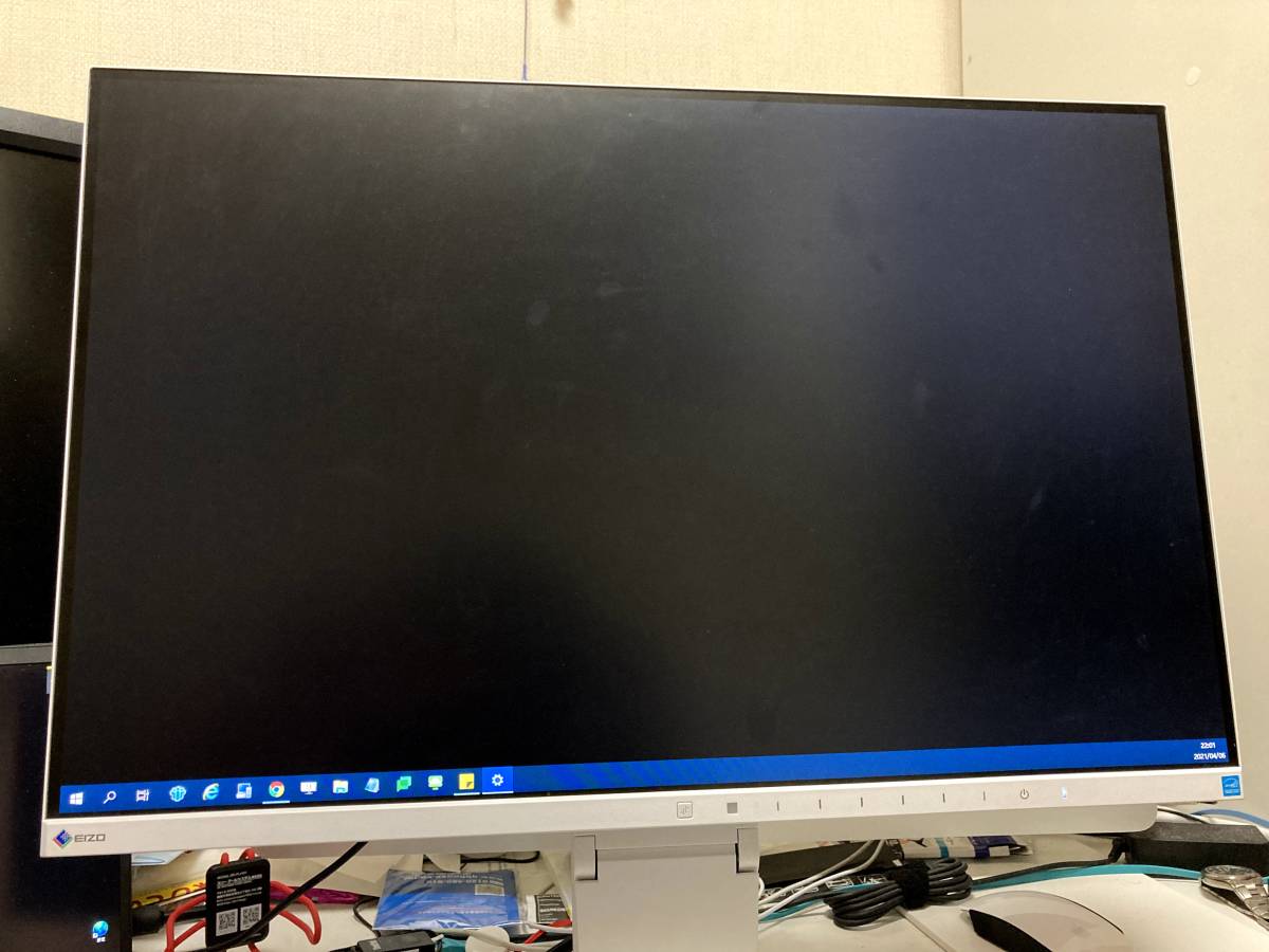 定番，新作 EIZO ナナオ 液晶モニタ 液晶ディスプレイ FlexScan EV2455-WTR 24.1インチ ホワイト 完動品(24インチ～)｜売買されたオークション情報、yahooの商品情報をアーカイブ公開 - オークファン 24インチ～