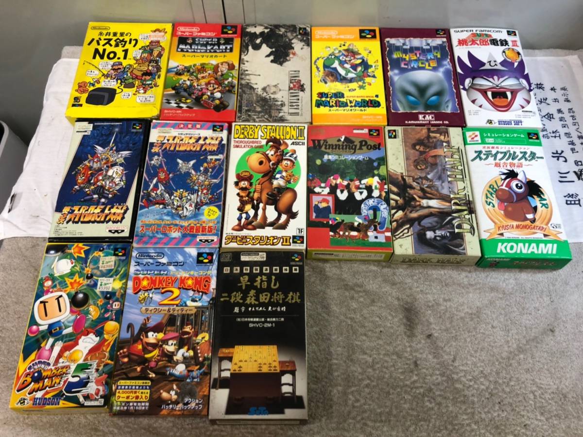93 スーパーファミコン ゲームソフト 65本 まとめ売り 桃太郎電鉄 スーパーロボット対戦 鉄腕アトム セーラームーン マリオカートなど スポーツ その他 売買されたオークション情報 Yahooの商品情報をアーカイブ公開 オークファン Aucfan Com