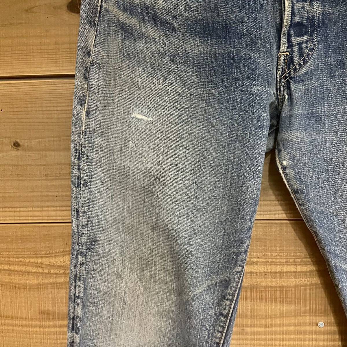 60s LEVI'S 501 BIGE Sタイプ 刻印2 ゴールデンサイズ W30 60s LEVI'S 501 BIGE Sタイプ 刻印2 ゴールデンサイズ W30