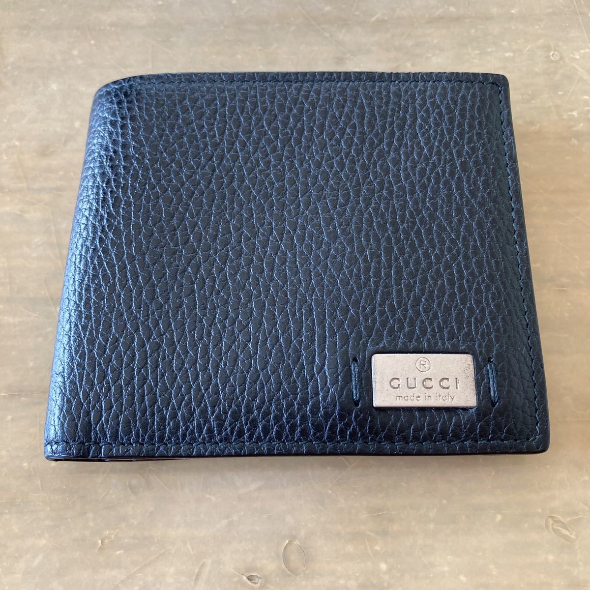 二つ折り財布 グッチ GUCCI レディース レザー | ダブルG ブラック