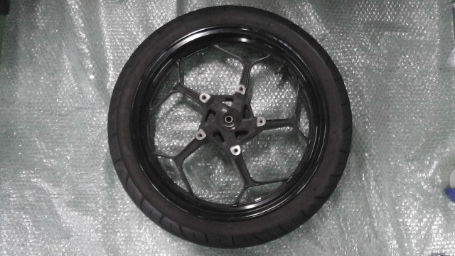 Ninja ニンジャ 250SL　BX250A　の　フロントホイール タイヤ付 *1627609772　中古