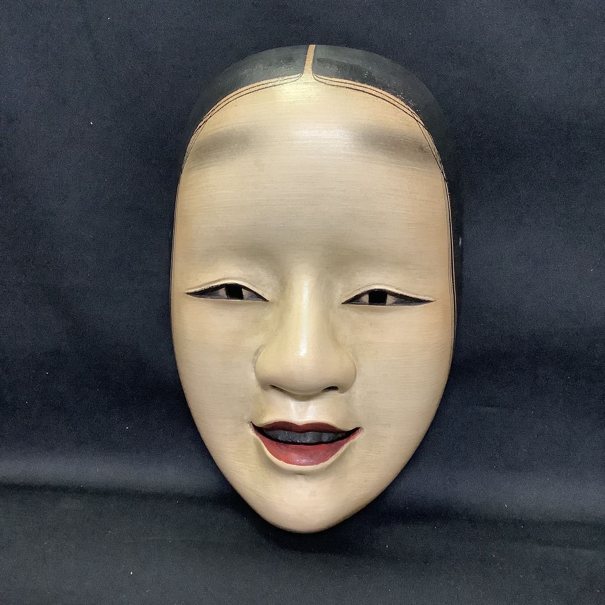 能面 鈴木慶雲 作 伝統芸能 増女 - 美品‼️ 能面 泣増 木彫り 能面 