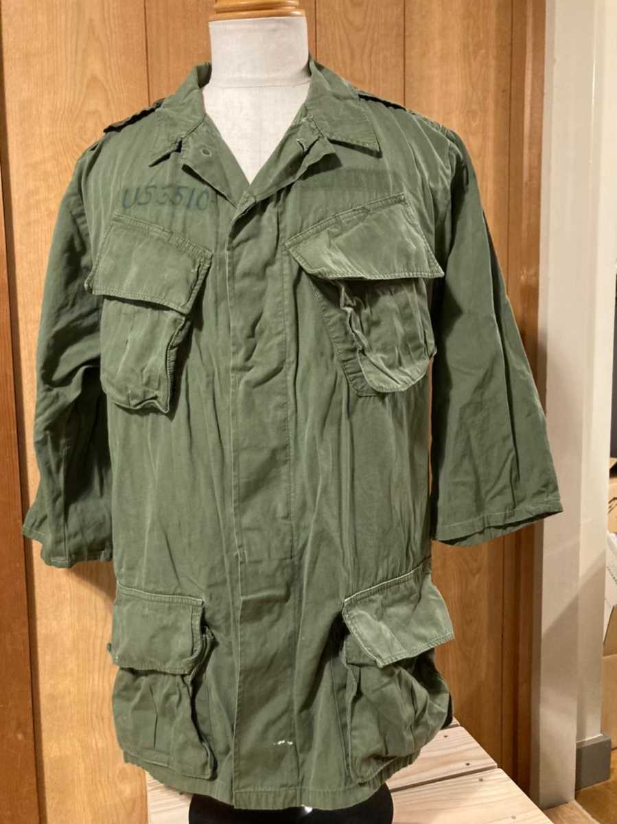 ジャングルファティーグ TCU 実物 米軍 ベトナム戦争 60s ジャングル