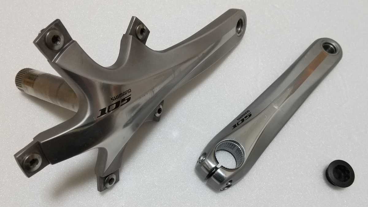 Shimano FC-5700 クランクセット 170mm ブラック Shimano シマノ 105