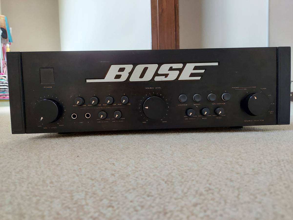 BOSE プリメインアンプ ボーズ 4702-Ⅱ パワーアンプ 4チャンネル Bose 