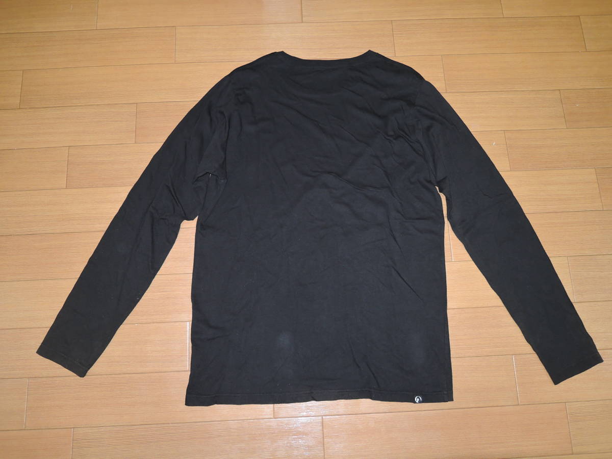 ヒステリックグラマー HYSTERIC GLAMOUR ロンTシャツ L 黒 ガール