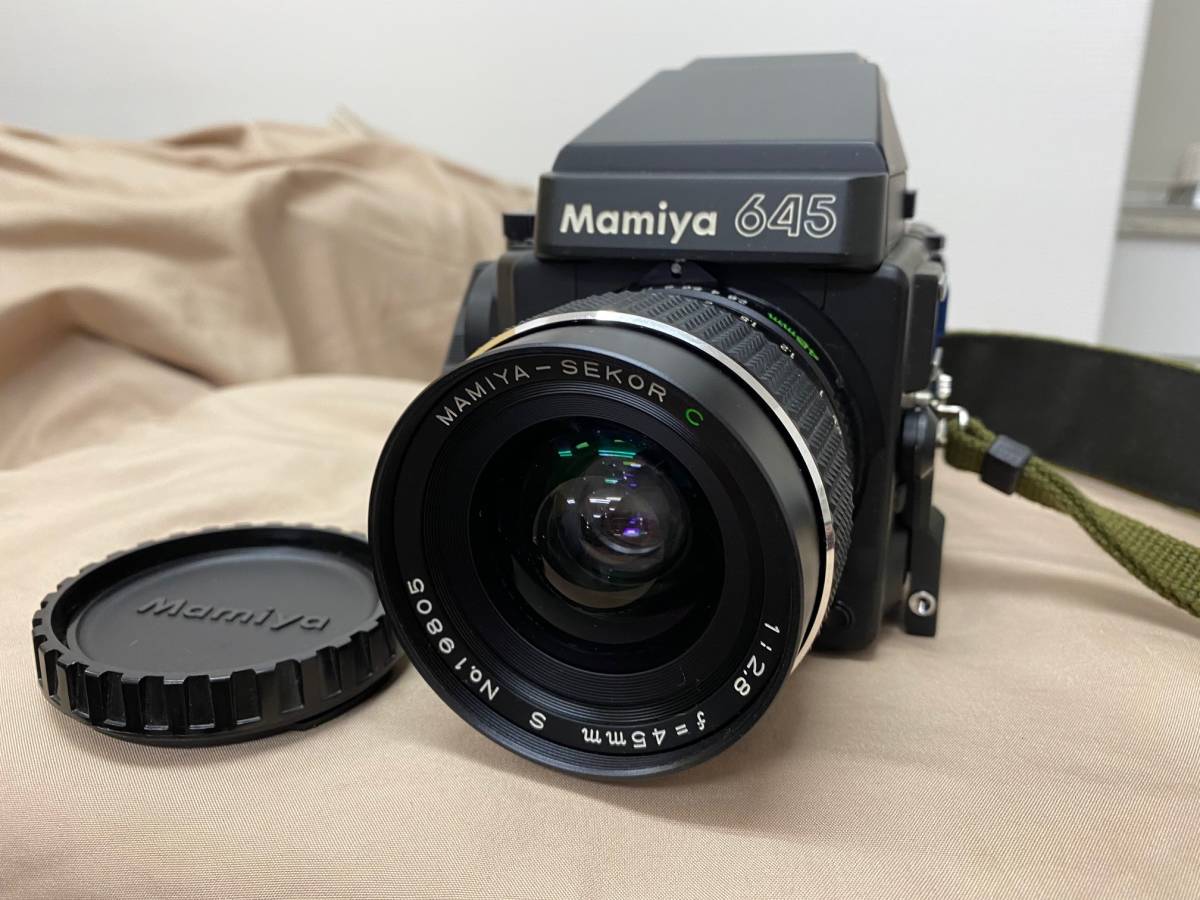 MAMIYA マミヤ M645 中判フィルムカメラ ☆ MAMIYA-SEKOR C レンズ F2