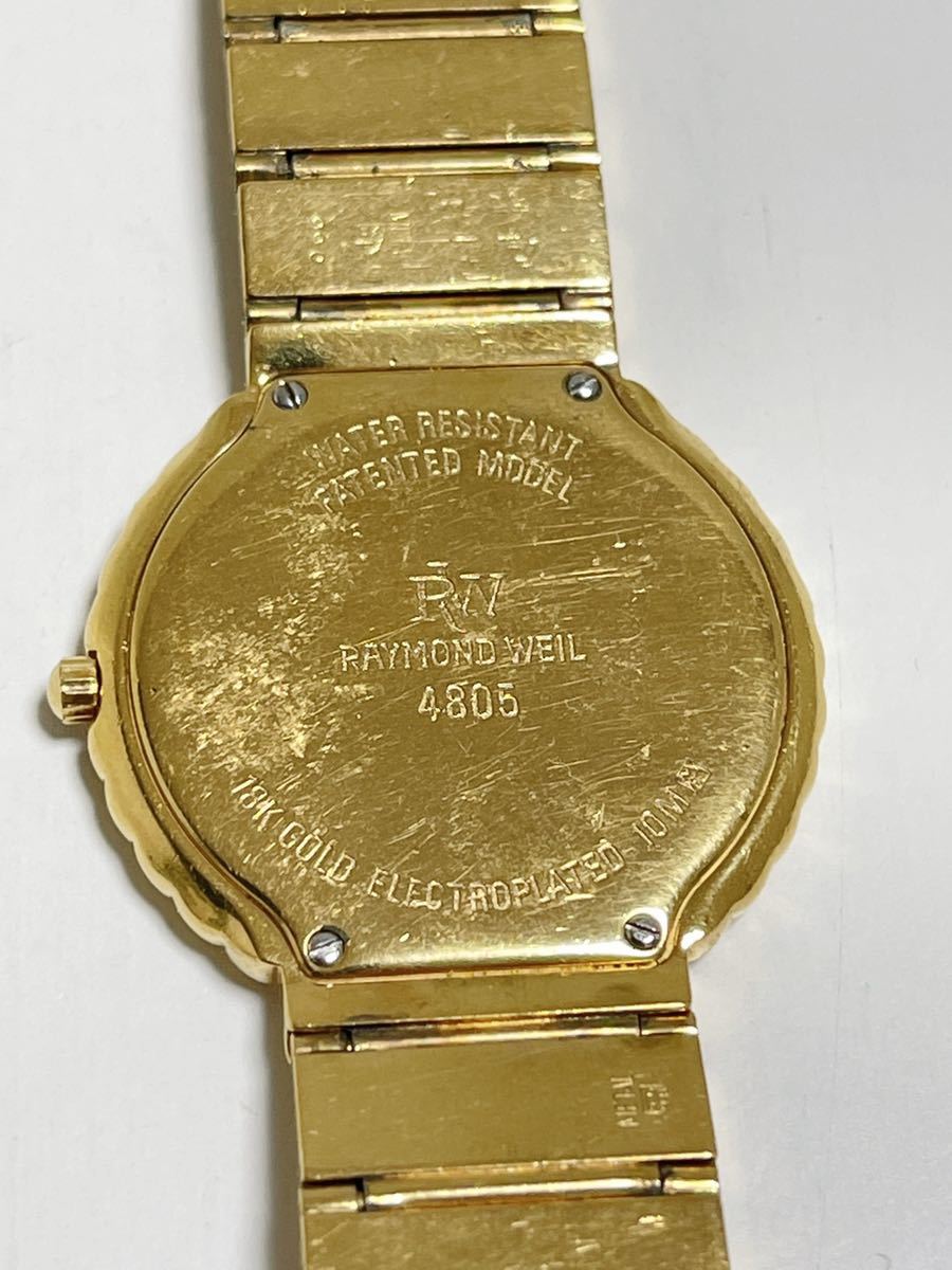 T363 B RAYMOND WEIL GENEVE レイモンド ウィル Nabucco 4805 メンズ 