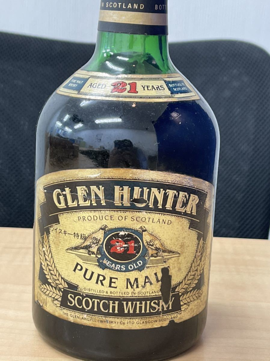 未開栓 GLEN HUNTER 12年 PURE MALT グレンハンター ピュアモルト
