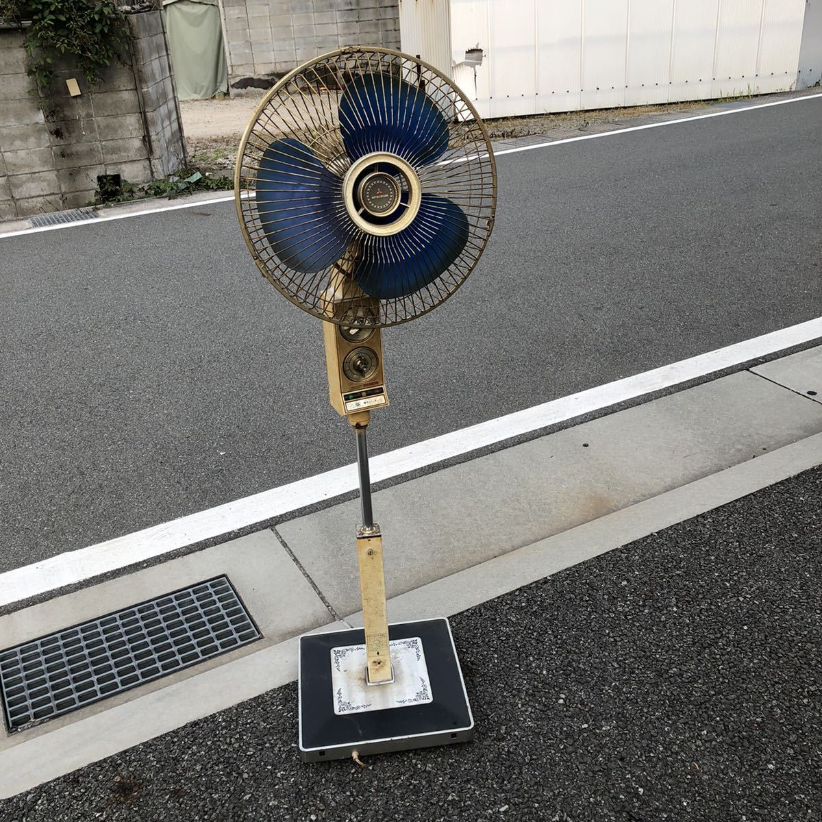 三菱 扇風機 MITSUBISHI 昭和レトロ レトロ扇風機 - R35-N7 Yahoo