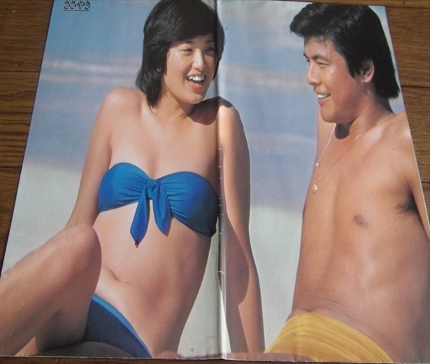 ★70年代【山口百恵、石野真子、倉田まり子】水着ポスター 送料140円