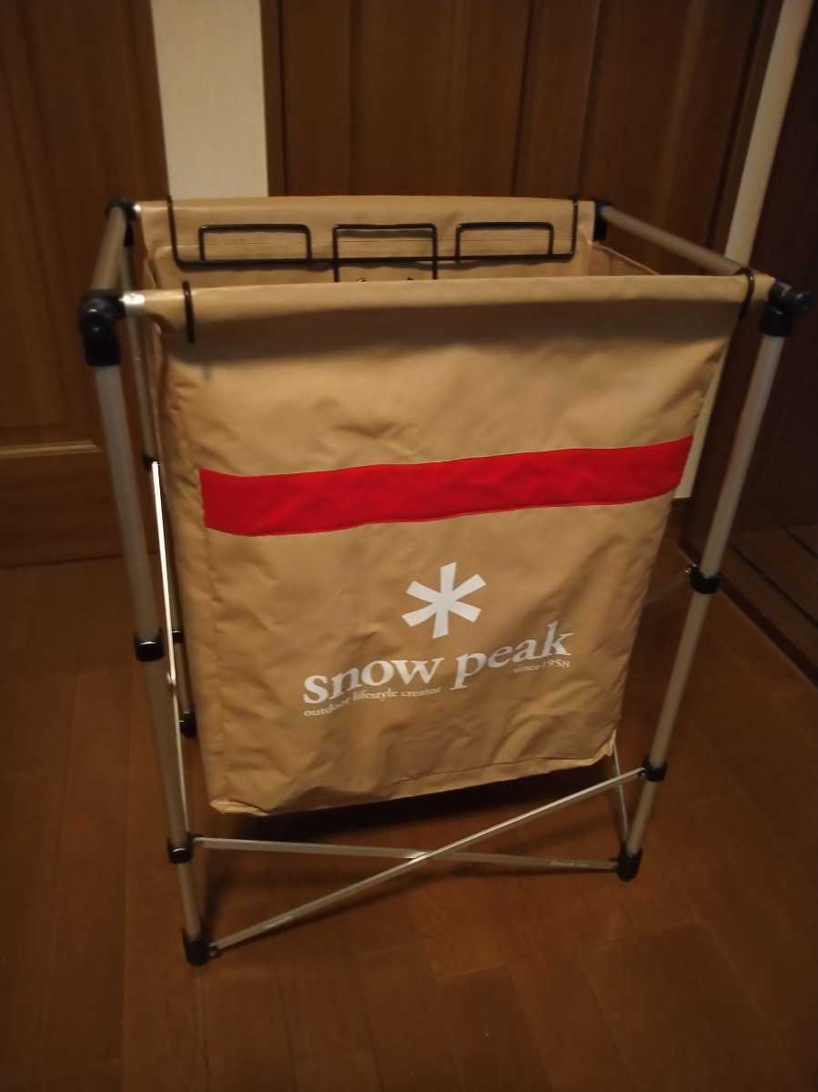 snow peak ガビングスタンド dustbox 廃盤品 snow peak ガビング