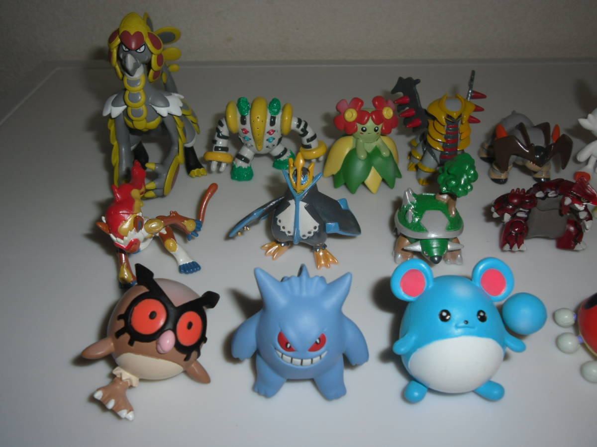 ポケットモンスター モンコレ19個セット ゲンガー色違い グラードンクリア マリル ジガルデ コア ジャラランガ ライコウ ギラティナ ポケットモンスター 売買されたオークション情報 Yahooの商品情報をアーカイブ公開 オークファン Aucfan Com