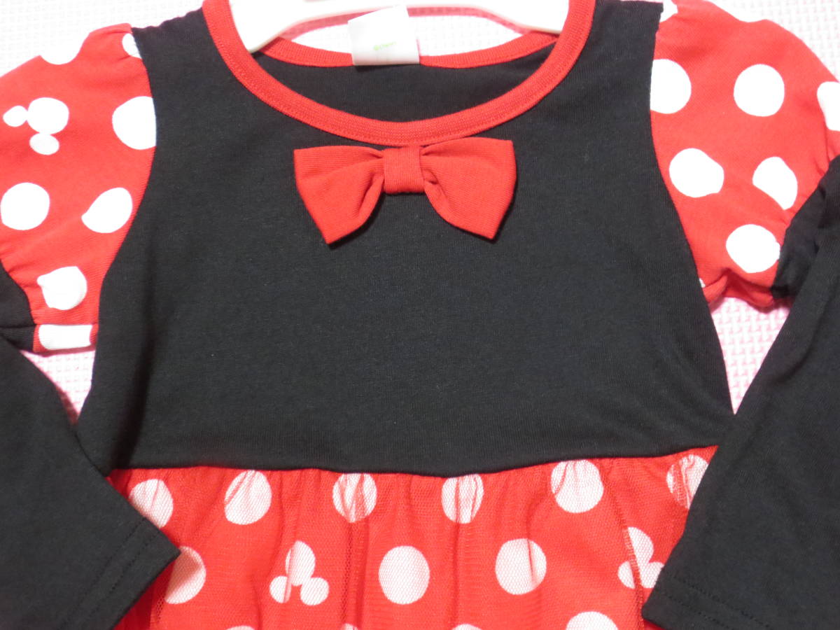 80 ミニーマウス なりきり 長袖ワンピース スカートに隠れミッキー 女の子 子供 ディズニー ハロウィン 仮装 コスプレ 衣装 80 75 84cm 売買されたオークション情報 Yahooの商品情報をアーカイブ公開 オークファン Aucfan Com