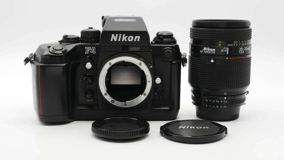 Nikon F4 フィルム一眼カメラ WLF、AF NIKKOR35-70mm Nikon AF 35-70mm F4 Nikkor Camera Lens Film D NIKKOR r⁄Nikon 35mm F
