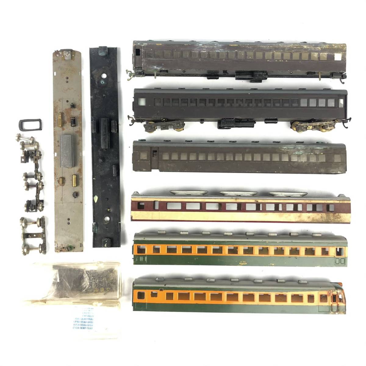 【ジャンク】鉄道模型　真鍮製　鉄道模型社 HOゲージ ジャンク 1円〜 不動 他 販売 1円～□ジャンク HOゲージ 真鍮