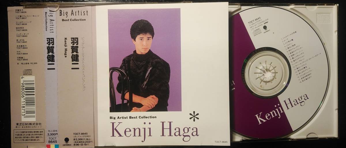 羽賀健二(羽賀研二)CD「ビッグ・アーティスト・ベスト・コレクション」ネヴァーエンディング・ストーリー日本語カバー収録 &frasl; ネバーエンディング・ストーリーのテーマ - Artist 中古CD「Big 音楽ナタリー