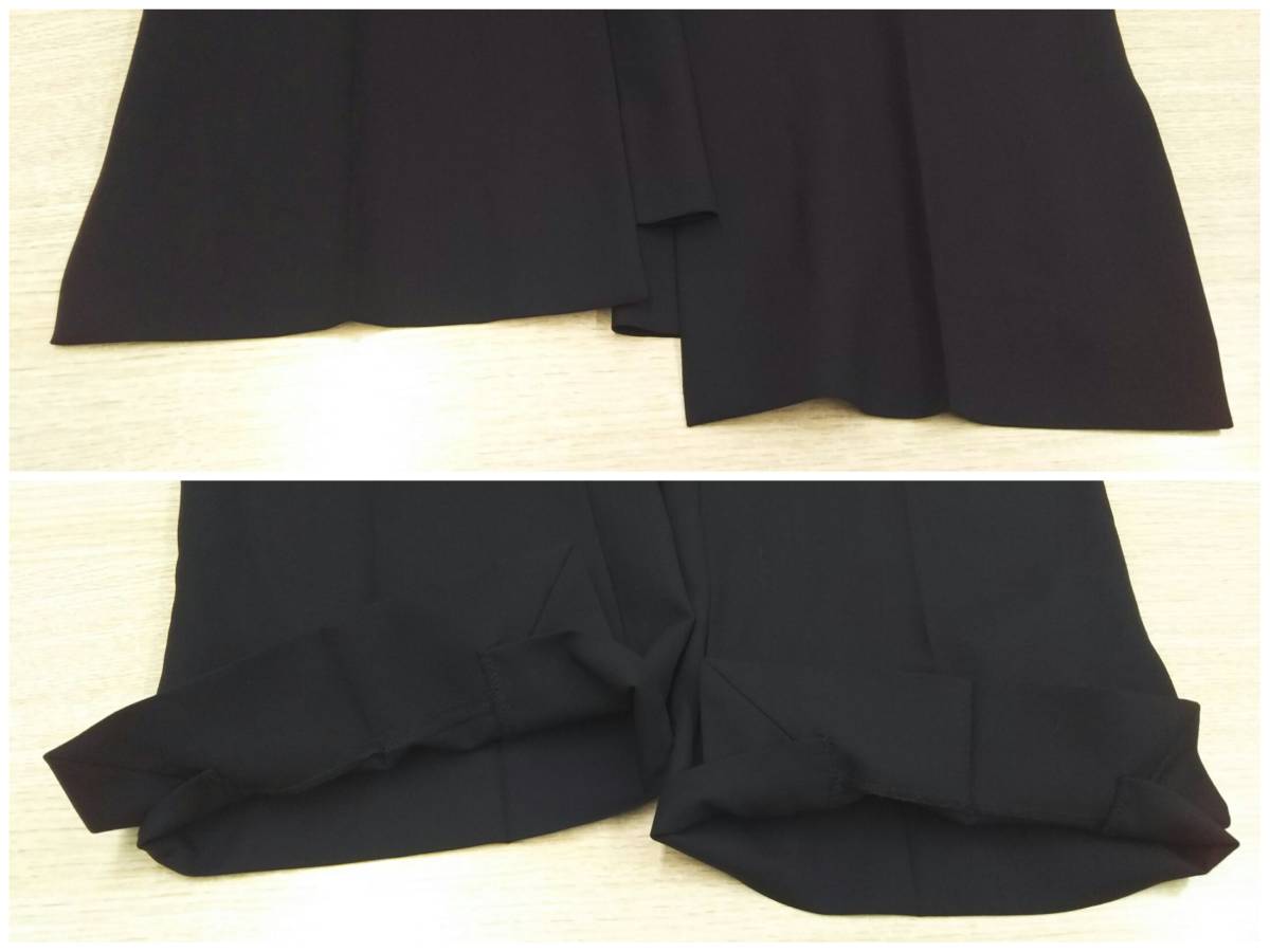 NAMACHEKO ナマチェコ パンツ 七分丈パンツ 無地 ルーマニア製 サイズ M ブラック 店舗受取可 NAMACHEKO ナマチェコ 黒 XS クロップドパンツ 公式通販