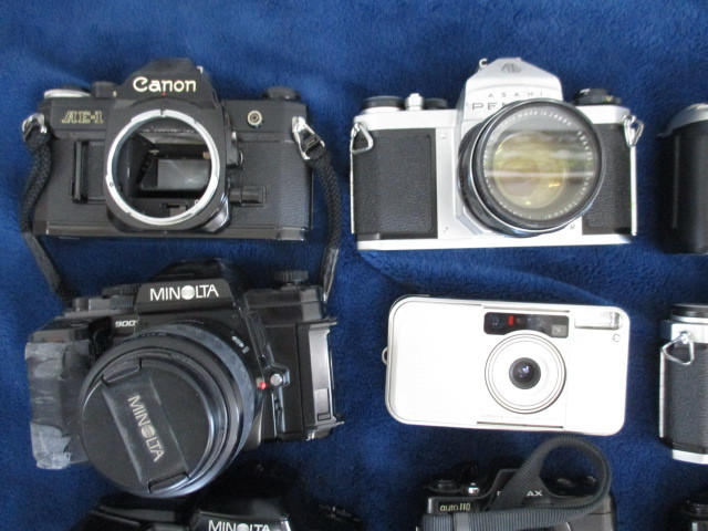 レンズ カメラ ジャンク ジャンクカメラ Canon おまとめ カメラ、光学