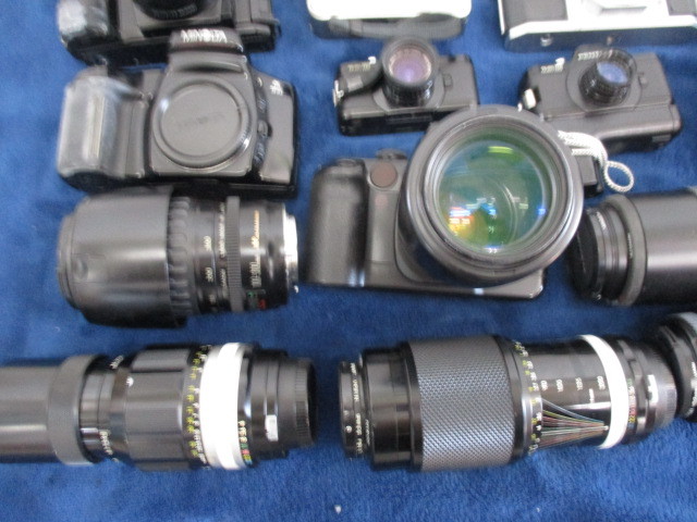 レンズ カメラ ジャンク ジャンクカメラ Canon おまとめ カメラ、光学