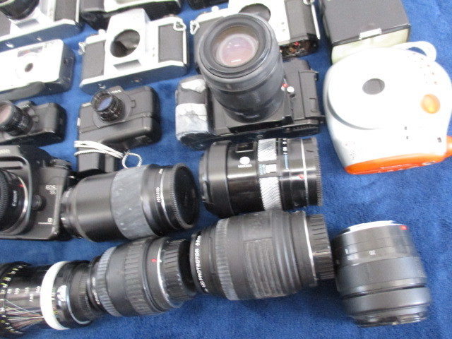 レンズ カメラ ジャンク ジャンクカメラ Canon おまとめ カメラ、光学