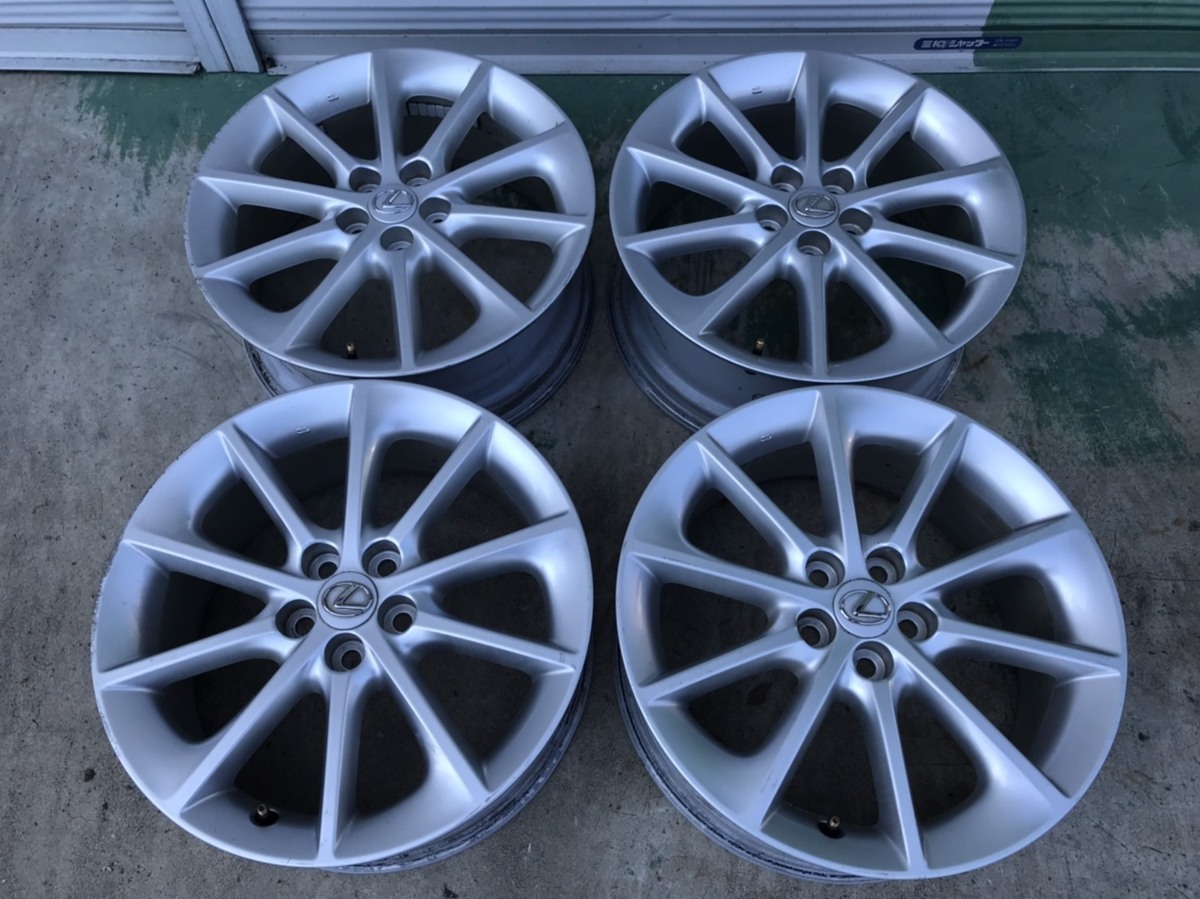 レクサス CT 純正ホイール 17インチ 17×7J +45 5H/PCD100 4本セット